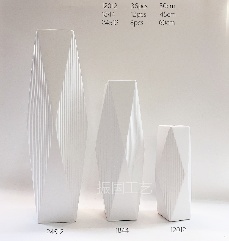 Ceramic vase romb